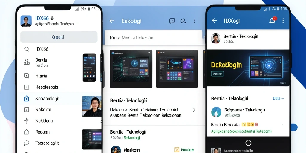 Tampilan utama <strong>IDX66</strong> yang informatif dan menarik.