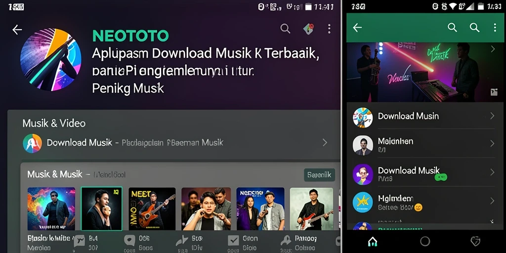 Tampilan antarmuka aplikasi NEOTOTO yang mudah dipahami.