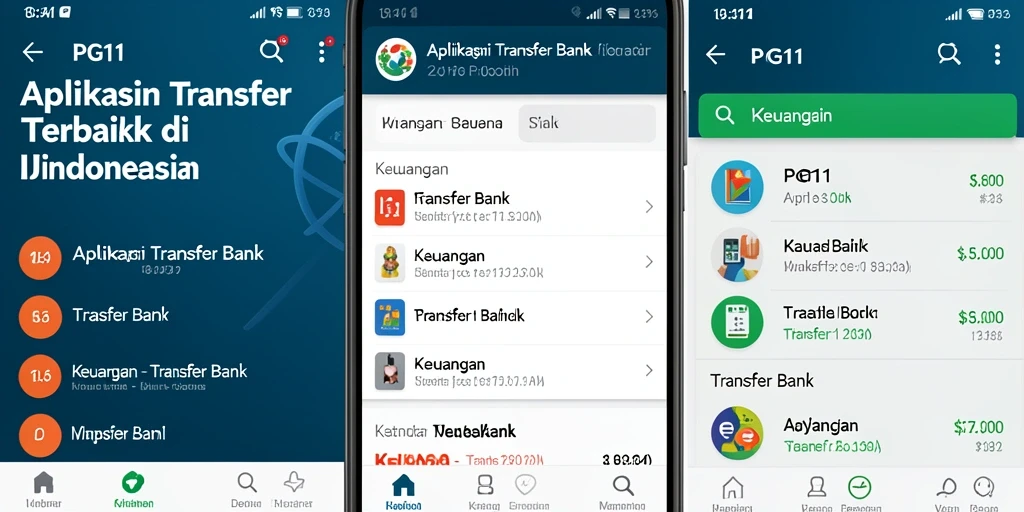 Tampilan antarmuka PG11 yang menarik dan mudah digunakan.