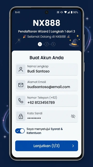 Buat Akun Baru di nx888 dengan Mudah dan Cepat